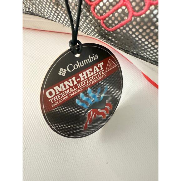 Columbia Omni-Heat Women’s Tennis Shoes BL3822-030 Sz 9.5 Silver Pink White NWT - Picture 7 of 9